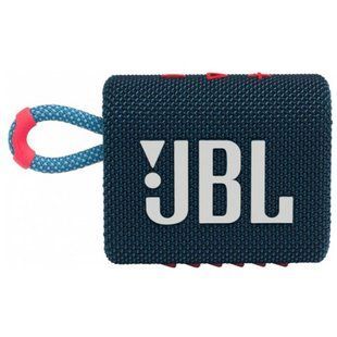 Портативная колонка JBL Go 3 Blue Coral (JBLGO3BLUP)