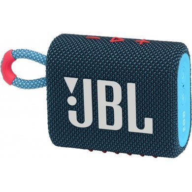 Портативная колонка JBL Go 3 Blue Coral (JBLGO3BLUP)