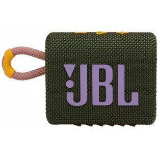 Портативная колонка JBL Go 3 Green (JBLGO3GRN)