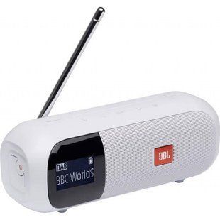 Портативна колонка JBL Tuner 2 FM White (JBLTUNER2WHT)