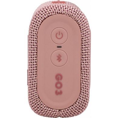 Портативная колонка JBL Go 3 Pink (JBLGO3PINK)