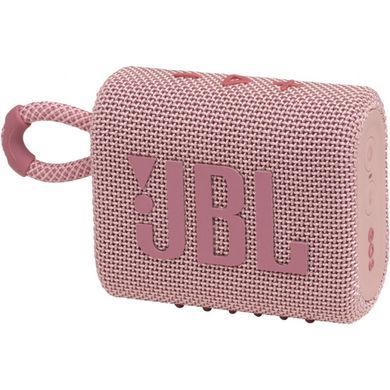 Портативная колонка JBL Go 3 Pink (JBLGO3PINK)