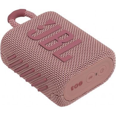 Портативная колонка JBL Go 3 Pink (JBLGO3PINK)