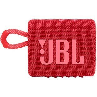 Портативная колонка JBL Go 3 Red (JBLGO3RED)