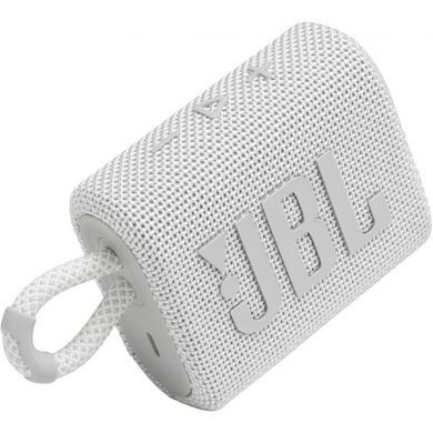 Портативная колонка JBL Go 3 White (JBLGO3WHT)