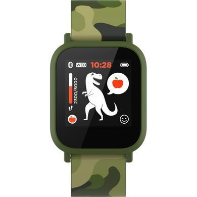 Смарт-годинник Canyon CNE-KW33GB Kids smartwatch Green camouflage (CNE-KW33GB)
