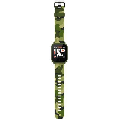 Смарт-годинник Canyon CNE-KW33GB Kids smartwatch Green camouflage (CNE-KW33GB)