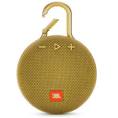 Портативная колонка JBL Clip 3 Yellow (JBLCLIP3YEL)