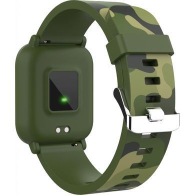 Смарт-годинник Canyon CNE-KW33GB Kids smartwatch Green camouflage (CNE-KW33GB)