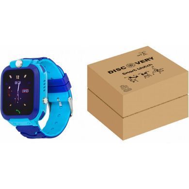 Смарт-годинник Discovery D2000 THERMO blue Дитячі смарт годинник-телефон з термометром (dscD200tbl)