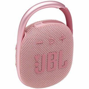 Портативна колонка JBL Clip 4 Pink (JBLCLIP4PINK)