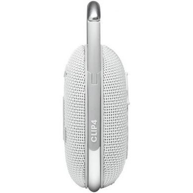 Портативна колонка JBL Clip 4 White (JBLCLIP4WHT)