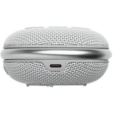 Портативна колонка JBL Clip 4 White (JBLCLIP4WHT)