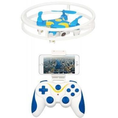 Квадрокоптер BAO NIU HC627WF Cam (blue-yellow)