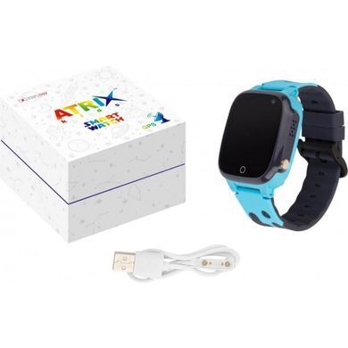 Смарт-часы Atrix iQ2100 IPS Cam Blue Детские телефон-часы с трекером (iQ2100 Blue)