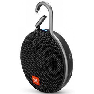 Портативная колонка JBL Clip 3 Black (JBLCLIP3BLK)